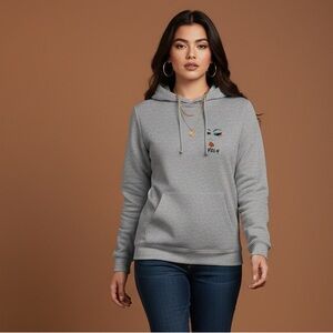 Vintage Unisex Black Sabbath Volume 4 Gray Hoodie Rock Music - Size Medium